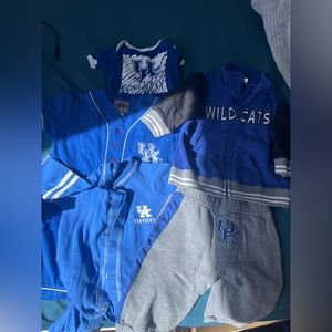 University of Kentucky wildcat baby outfits